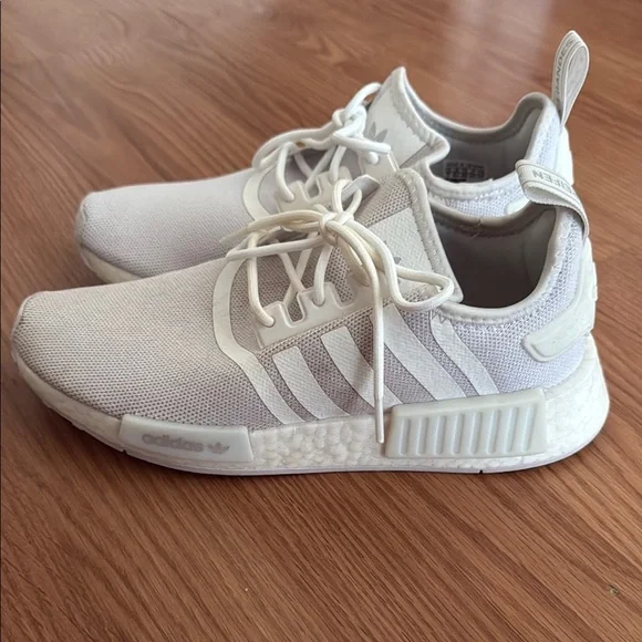 adidas gazelle silver green womens Shop White Boys adidas NMD R1 Slip On Sneakers (Infant-Toddler) – Shoebacca main image 0